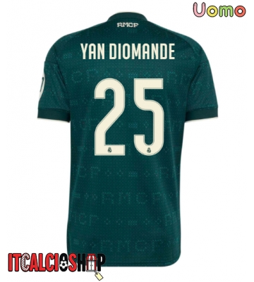 Real Madrid Yan Diomande #25 Seconda Maglia 2026-27 Manica Corta